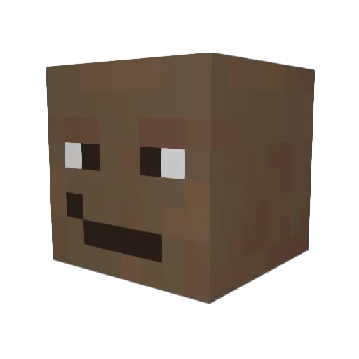 butzikfcdestroyr Minecraft avatar head, 3D render
