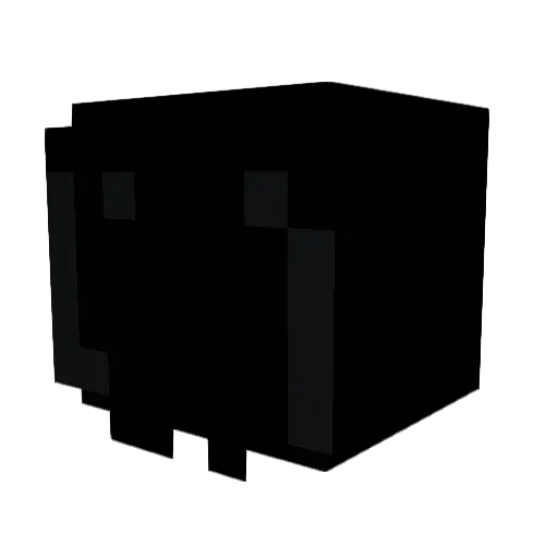 buuchan_7 Minecraft avatar head, 3D render