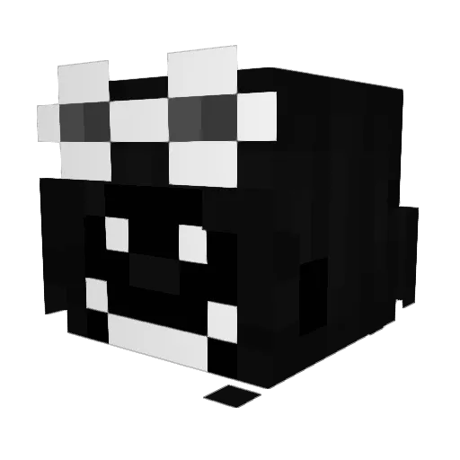 buursa Minecraft avatar head, 3D render