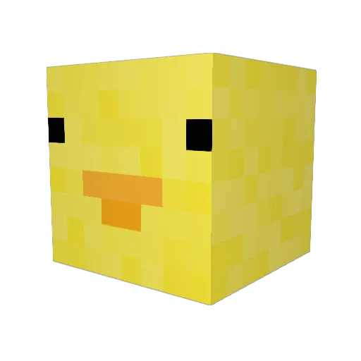 buvin456 Minecraft avatar head, 3D render