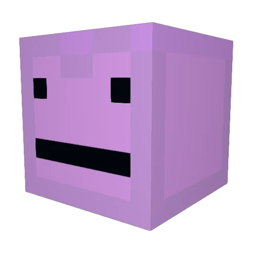 buxzys Minecraft avatar head, 3D render