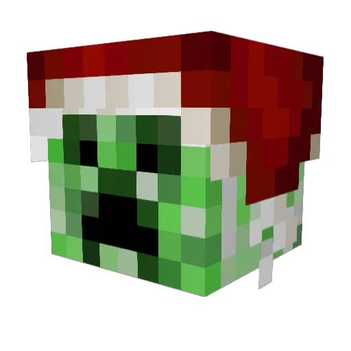 buyleonard Minecraft avatar head, 3D render