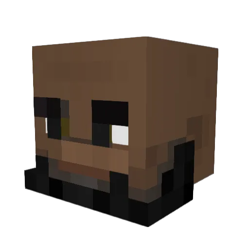 buytitanfall2 Minecraft avatar head, 3D render
