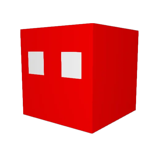buzz_S Minecraft avatar head, 3D render