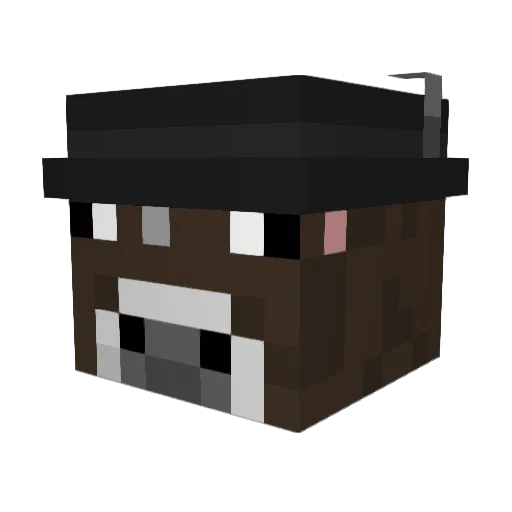bvnjaaa__ Minecraft avatar head, 3D render