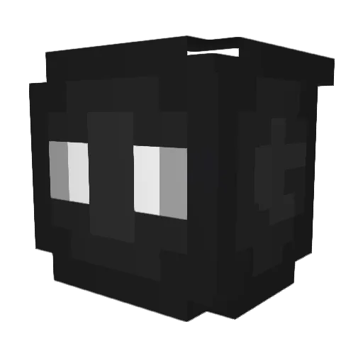 bw4nket Minecraft avatar head, 3D render