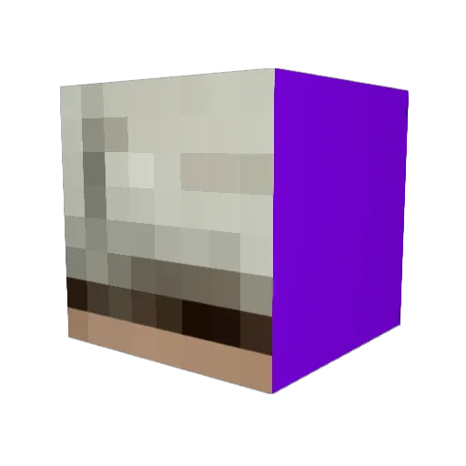 bwailey Minecraft avatar head, 3D render