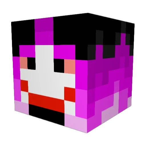 bwh2009 Minecraft avatar head, 3D render