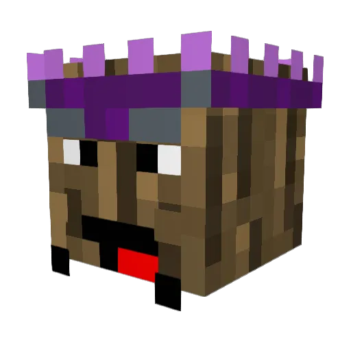 bwhatsonn Minecraft avatar head, 3D render