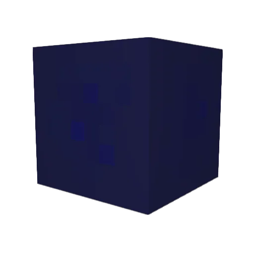 bwub Minecraft avatar head, 3D render