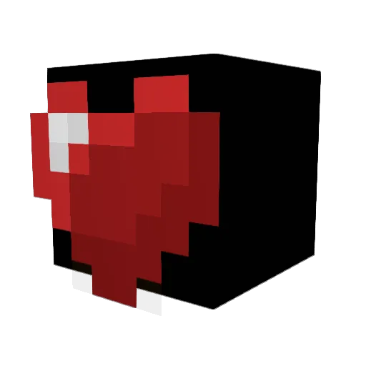 bx_9 Minecraft avatar head, 3D render