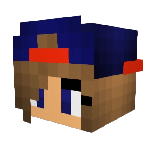 by16murphy Minecraft avatar head, 3D render