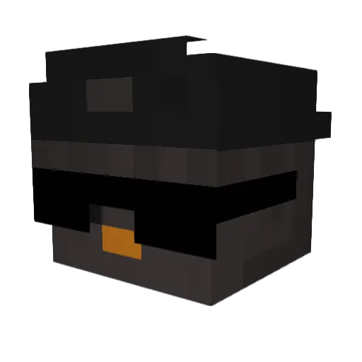 by3nt3 Minecraft avatar head, 3D render