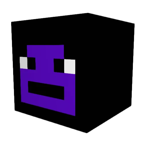 byBott Minecraft avatar head, 3D render