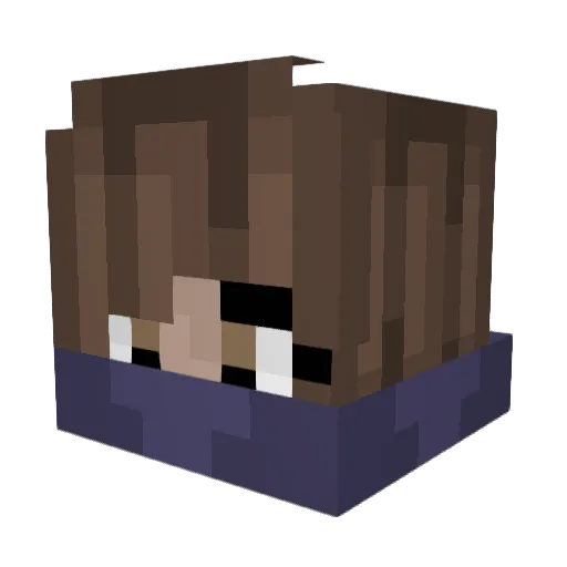byElyte_ Minecraft avatar head, 3D render