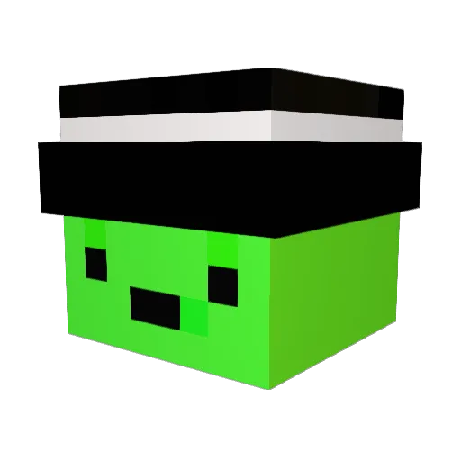 byExploit Minecraft avatar head, 3D render