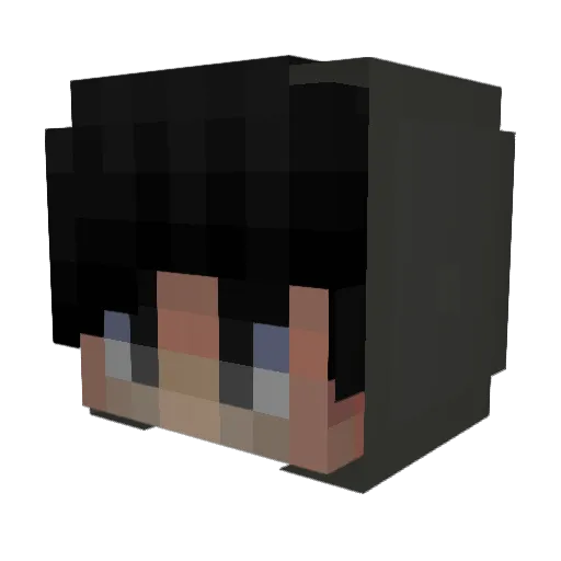 byGohan36 Minecraft avatar head, 3D render