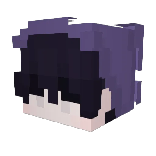 byMandrak Minecraft avatar head, 3D render