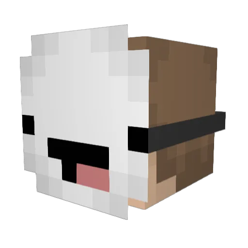 byMarcoo Minecraft avatar head, 3D render