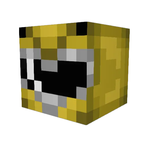 byRubioo Minecraft avatar head, 3D render