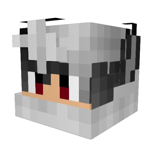by_Reaper Minecraft avatar head, 3D render