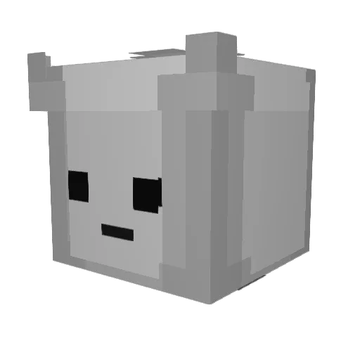 byeol_136 Minecraft avatar head, 3D render