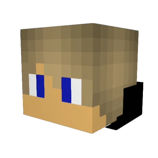 byeric25 Minecraft avatar head, 3D render