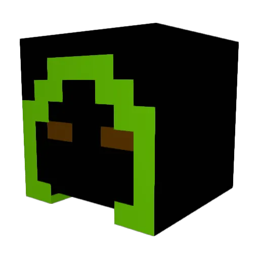 byi2003 Minecraft avatar head, 3D render