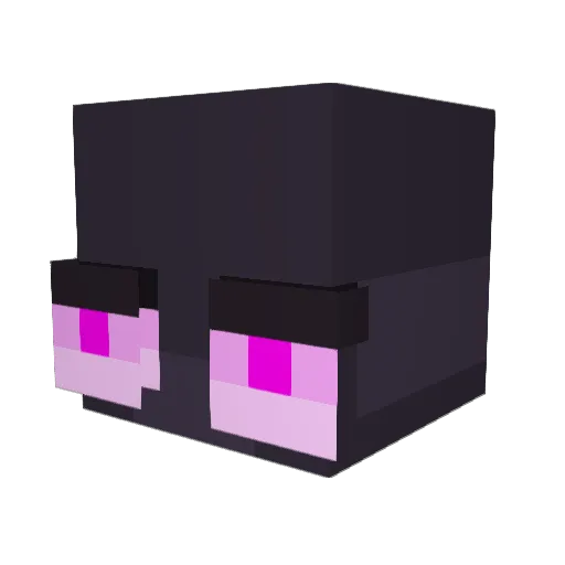 byirvin Minecraft avatar head, 3D render