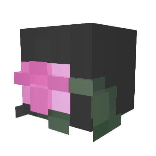 byyBlade9jx Minecraft avatar head, 3D render