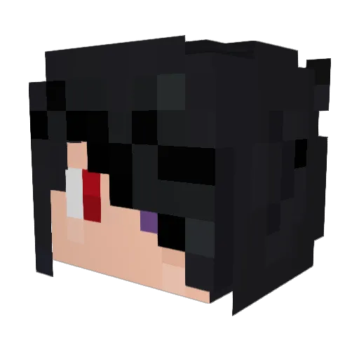 byyBoldwey Minecraft avatar head, 3D render