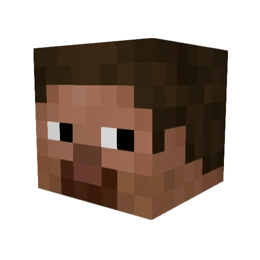 byyEdgez2y Minecraft avatar head, 3D render