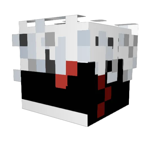 byyFireymo Minecraft avatar head, 3D render
