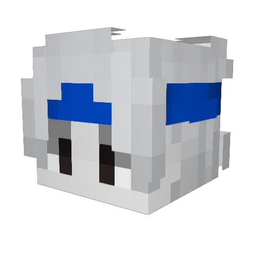 byyGritoj0 Minecraft avatar head, 3D render