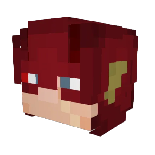 byyHawko05 Minecraft avatar head, 3D render