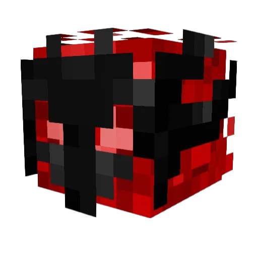 byyIcencd Minecraft avatar head, 3D render
