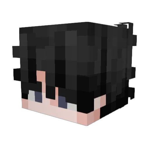 byyStormwlw Minecraft avatar head, 3D render