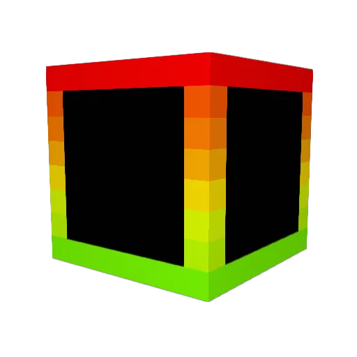 bzsh Minecraft avatar head, 3D render