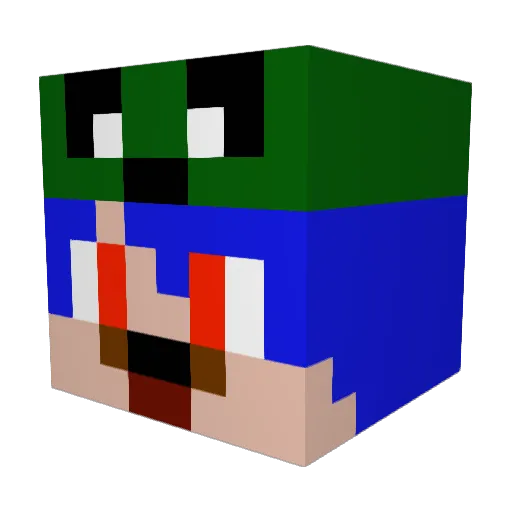 c06mCody06Playz Minecraft avatar head, 3D render