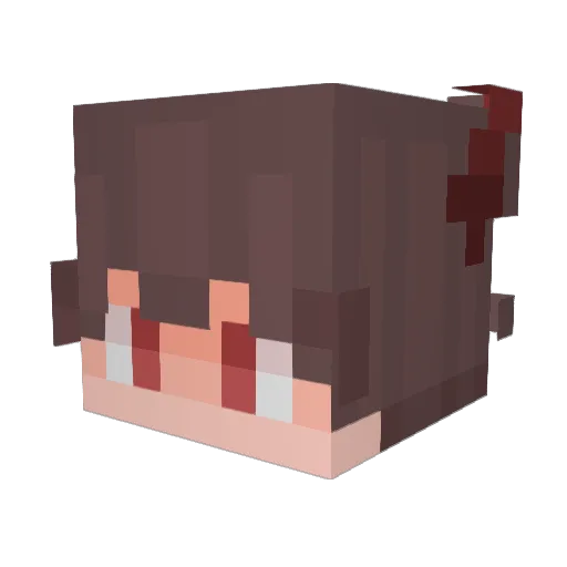 c0ei Minecraft avatar head, 3D render