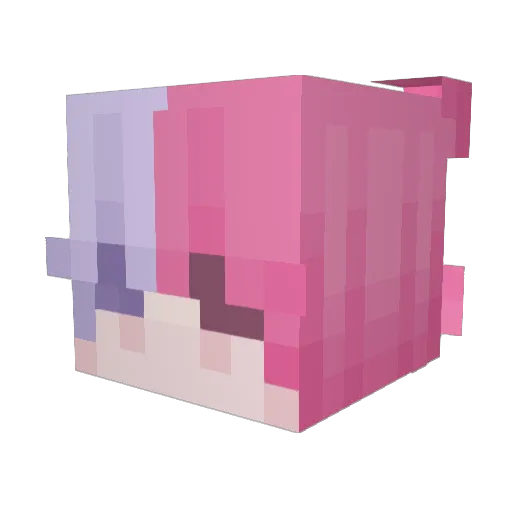 c0ffeeh0lic Minecraft avatar head, 3D render