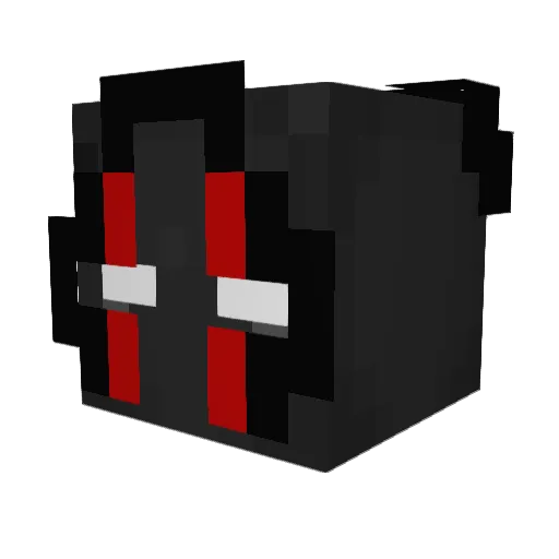 c0kEnforcer Minecraft avatar head, 3D render