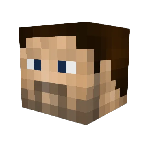 c0lt0n123 Minecraft avatar head, 3D render