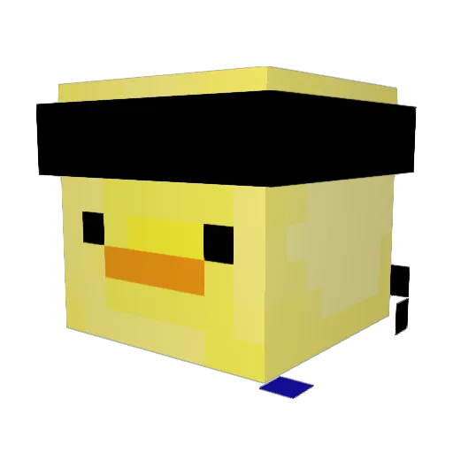 c0mand04 Minecraft avatar head, 3D render