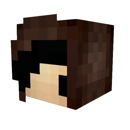 c0nk Minecraft avatar head, 3D render