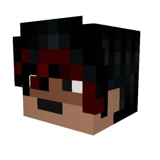c0ntents00 Minecraft avatar head, 3D render
