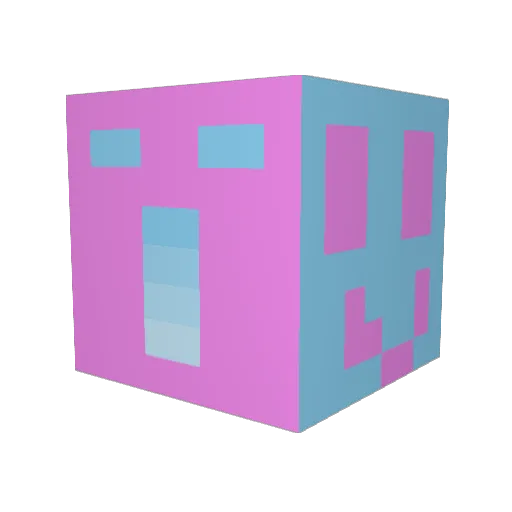 c0ochie_man_ Minecraft avatar head, 3D render