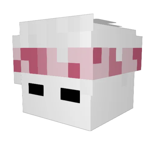 c0pas Minecraft avatar head, 3D render