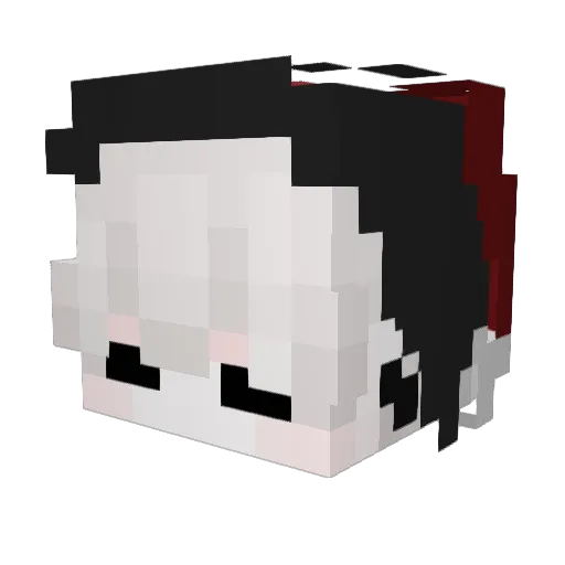 c0rps33s Minecraft avatar head, 3D render