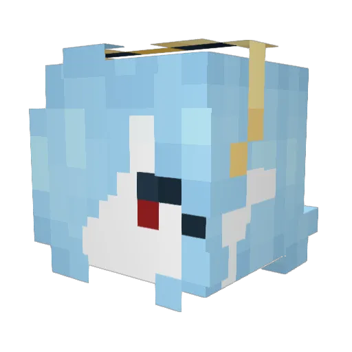 c0tc4ndy Minecraft avatar head, 3D render